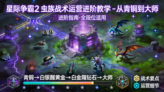 星际争霸2 虫族战术运营进阶教学 - 从青铜到大师视频封面