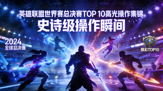 英雄联盟世界赛总决赛 TOP 10 高光操作集锦视频封面
